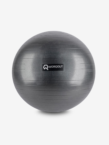 Worqout Černý gymnastický míč 75 cm Worqout Gym Ball