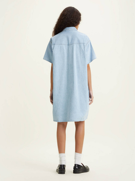 Levi's® Světle modré džínové košilové šaty Levi's® Elowen Western