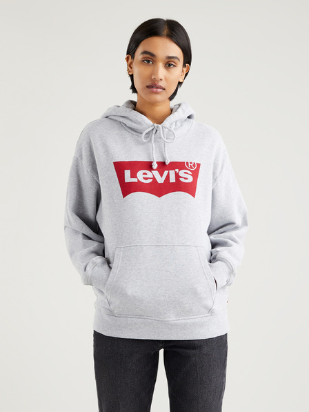 Levi's® Světle šedá dámská mikina s kapucí Levi's®