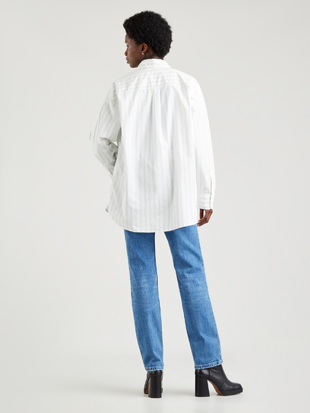 Levi's® Bílá dámská pruhovaná oversize košile Levi's®