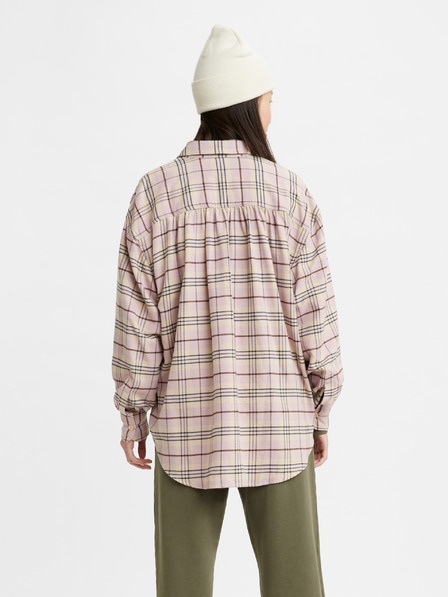 Levi's® Světle růžová dámská kostkovaná košile Levi's® Remi Utility