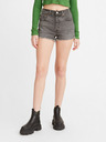 Levi's® Tmavě šedé dámské džínové kraťasy Levi's®