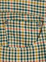 Levi's® Žluto-zelené dámské kostkované zkrácené kalhoty Levi's® Barrel