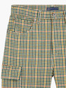 Levi's® Žluto-zelené dámské kostkované zkrácené kalhoty Levi's® Barrel