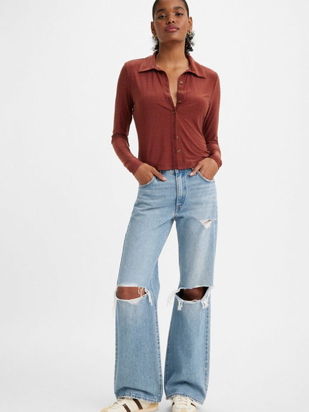 Levi's® Světle modré dámské široké džíny Levi's® Baggy Boot