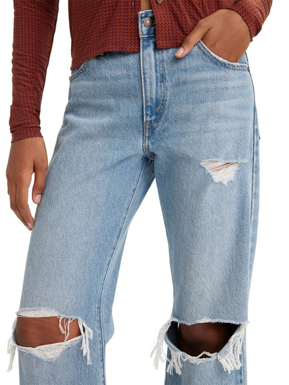 Levi's® Světle modré dámské široké džíny Levi's® Baggy Boot