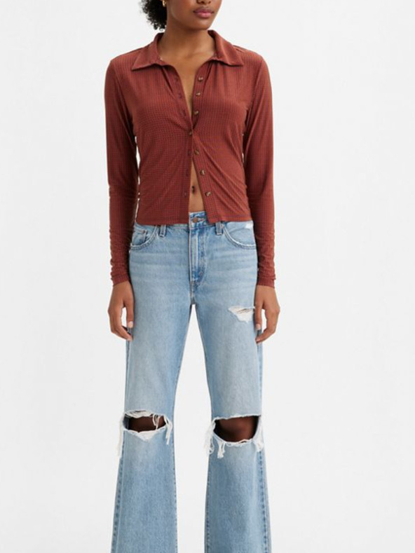 Levi's® Světle modré dámské široké džíny Levi's® Baggy Boot