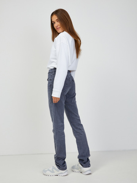 Levi's® Šedé dámské straight džíny Levi's® 724