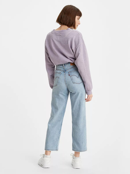 Levi's® Světle modré dámské straight fit džíny Levi's® Ribcage