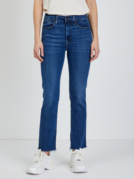 Levi's® Tmavě modré dámské straight fit džíny Levi's® 724