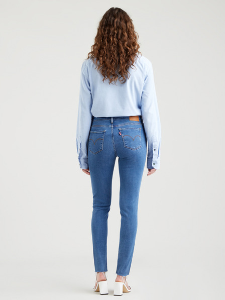 Levi's® Modré dámské skinny fit džíny Levi's® 711