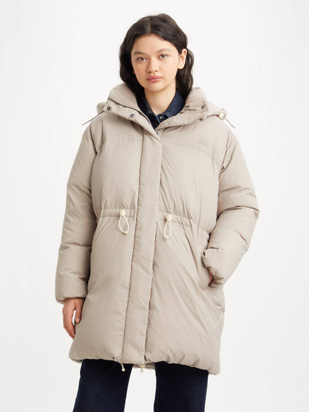 Levi's® Béžová dámská zimní bunda Levi's® Bubble