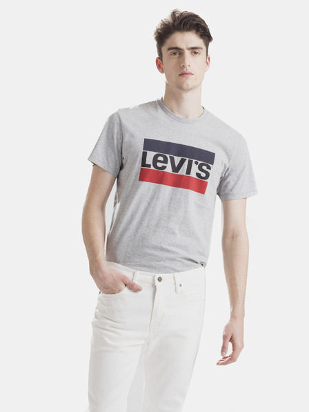 Levi's® Šedé pánské tričko s potiskem Levi's®