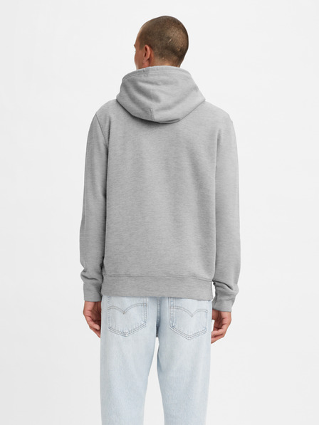 Levi's® Světle šedá pánská mikina s kapucí Levi's®