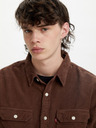 Levi's® Tmavě hnědá pánská manšestrová košile Levi's® Jackson Worker