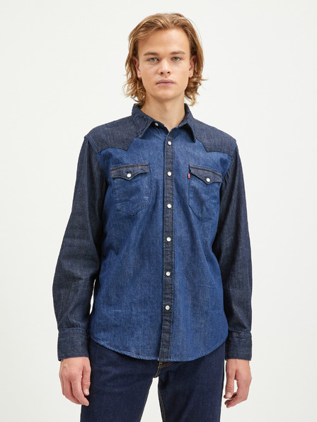 Levi's® Tmavě modrá pánská džínová košile Levi's® Barstow Western Standard