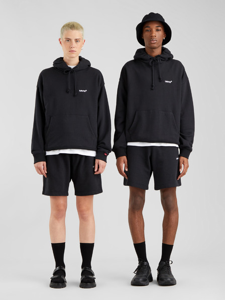 Levi's® Černé unisex kraťasy Levi's® Red Tab