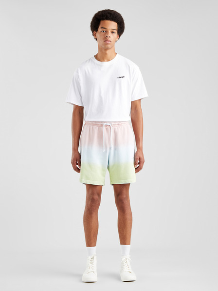 Levi's® Růžovo-zelené pánské teplákové kraťasy Levi's®