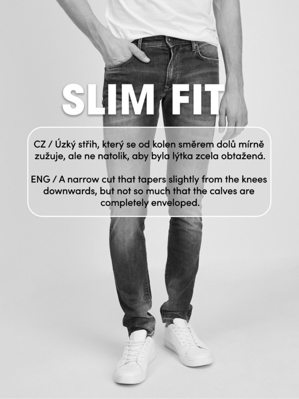 Levi's® Modré pánské džíny Levi's® 512™ Slim Taper Clean Hands Jeans