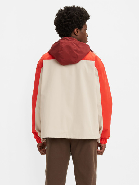 Levi's® Červeno-béžová pánská zimní bunda Levi's® Bartlett