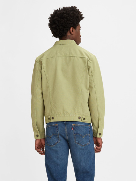 Levi's® Světle zelená pánská džínová bunda Levi's® Trucker