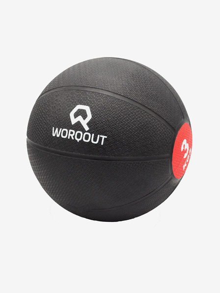 Worqout Černý Medicinbal Worqout Medicine Ball