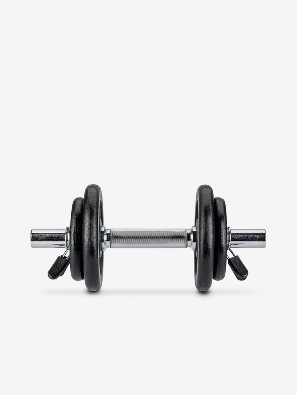 Worqout Černá sada krátkých činek Worqout Paint Dumbell Set