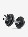 Worqout Černá sada krátkých činek Worqout Paint Dumbell Set