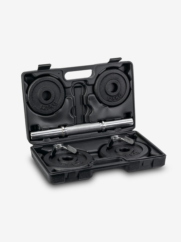 Worqout Černá sada krátkých činek Worqout Paint Dumbell Set