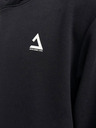 Jack & Jones Černá pánská mikina s kapucí Jack & Jones Triangle