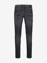 Jack & Jones Tmavě šedé pánské slim fit džíny Jack & Jones Mike