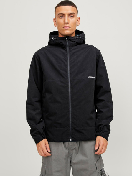 Jack & Jones Černá pánská softshellová bunda Jack & Jones Alex