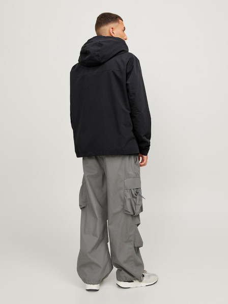 Jack & Jones Černá pánská softshellová bunda Jack & Jones Alex