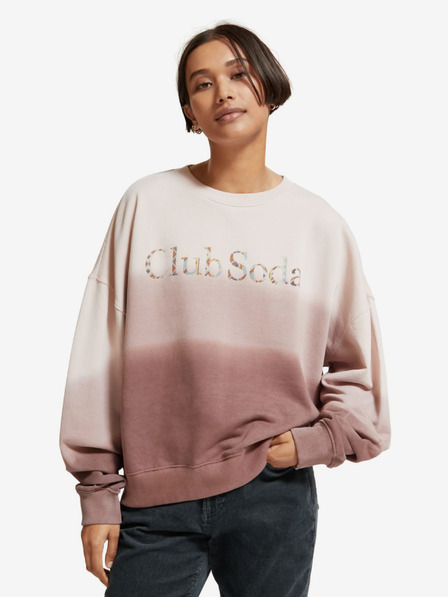 Scotch & Soda Hnědo-béžová dámská mikina Scotch & Soda