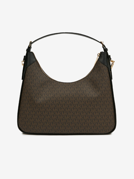 Michael Kors Tmavě hnědá dámská vzorovaná kabelka Michael Kors
