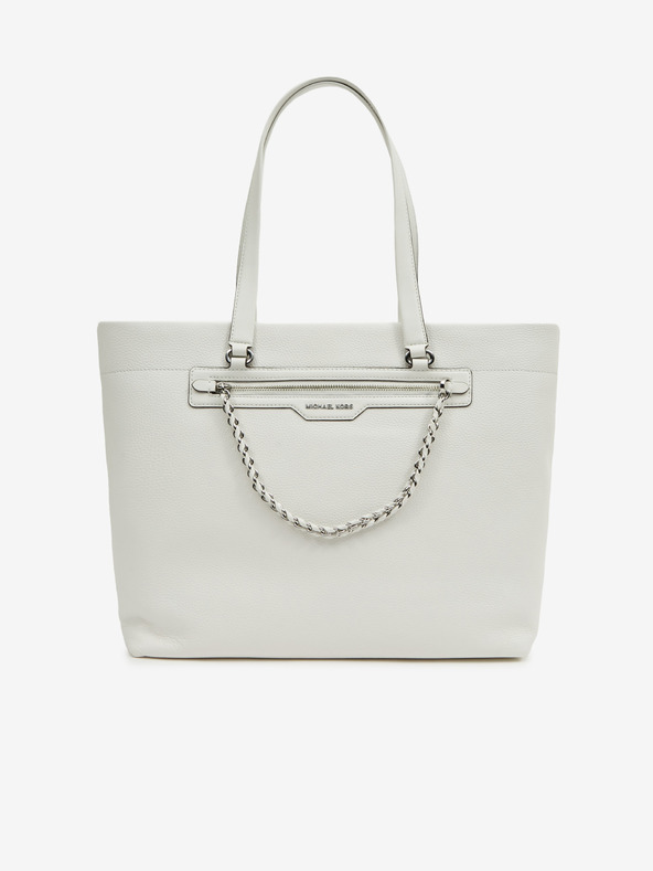Michael Kors Bílá dámská kožená kabelka Michael Kors