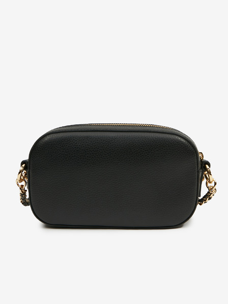Michael Kors Tmavě hnědá dámská kožená crossbody kabelka Michael Kors