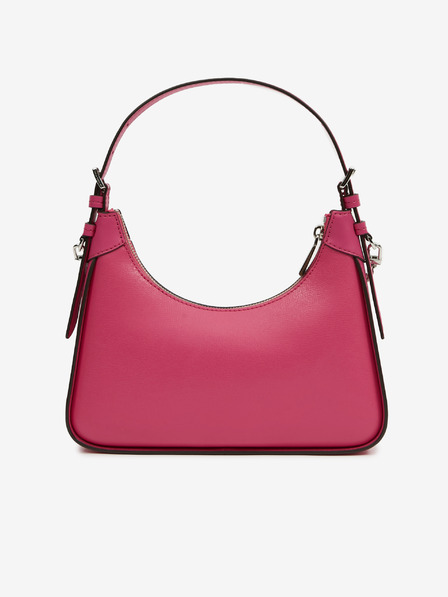 Michael Kors Tmavě růžová dámská kožená kabelka Michael Kors