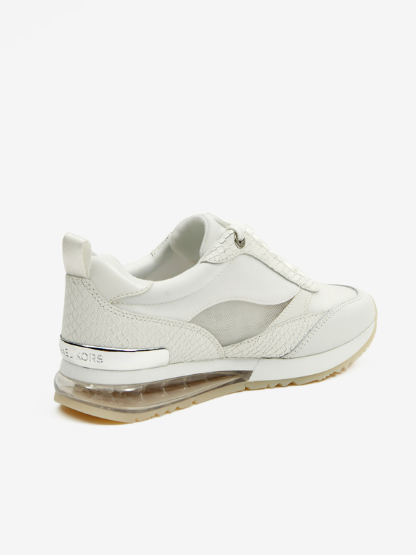 Michael Kors Bílé dámské tenisky s koženými detaily Michael Kors Allie Stride Extreme