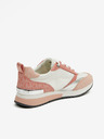 Michael Kors Růžovo-bílé dámské tenisky Michael Kors Allie Stride Trainer