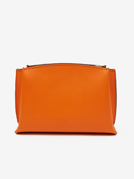 Michael Kors Oranžová dámská kožená crossbody kabelka Michael Kors Ruby