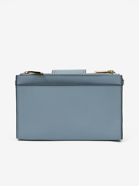 Michael Kors Světle modrá dámská kožená crossbody kabelka Michael Kors Ruby