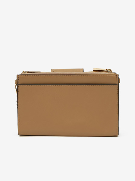 Michael Kors Hnědá dámská kožená crossbody kabelka Michael Kors Ruby