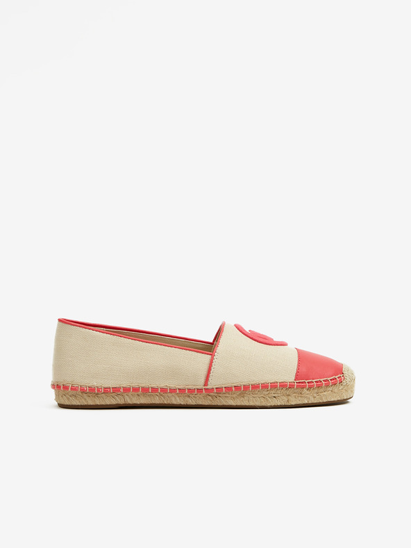 Michael Kors Růžovo-krémové dámské espadrilky Michael Kors Kendrick