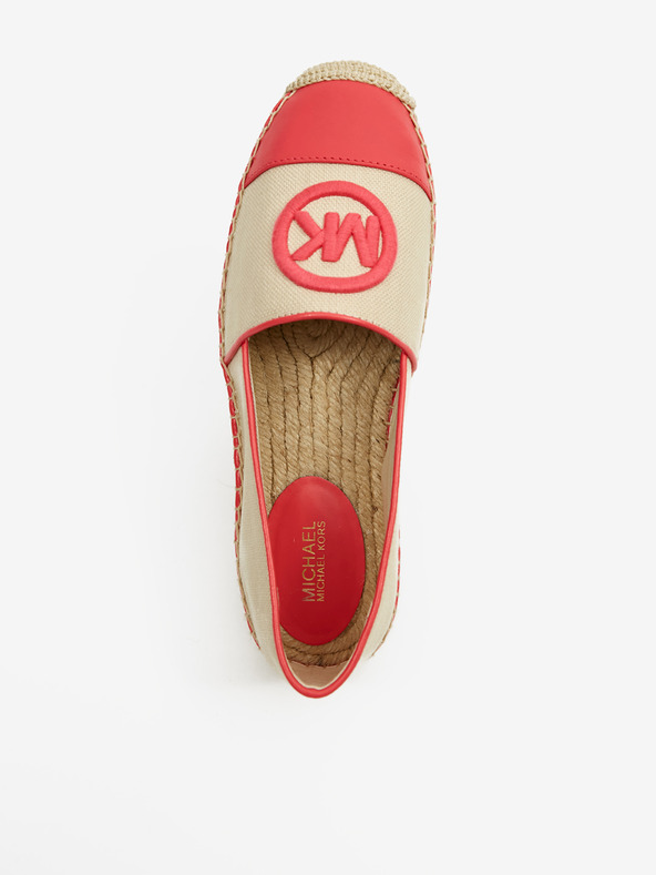 Michael Kors Růžovo-krémové dámské espadrilky Michael Kors Kendrick