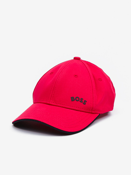 BOSS Tmavě růžová pánská kšiltovka Hugo Boss Bold Curved