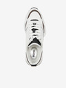 Michael Kors Hnědo-bílé dámské tenisky Michael Kors Flynn Trainer