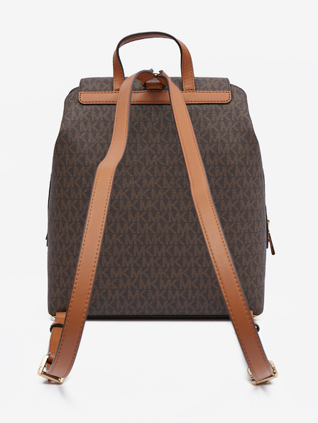 Michael Kors Hnědý dámský vzorovaný batoh Michael Kors