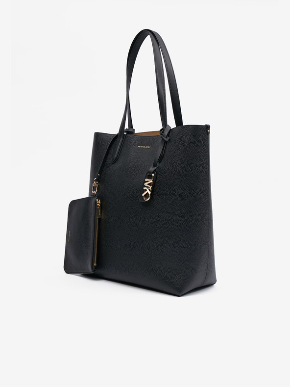 Michael Kors Černý dámský kožený oboustranný shopper Michael Kors