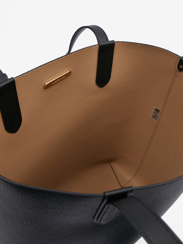 Michael Kors Černý dámský kožený oboustranný shopper Michael Kors